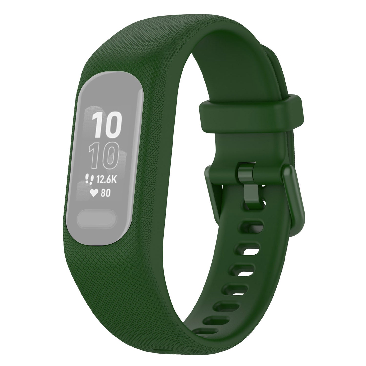 For Garmin Vivosmart 5 Anti-scratch Silicone Watch Band with Case Protector Wrist Strap For Garmin Vivosmart 5 Anti-scratch Silicone Watch Band with Case Protector Wrist Strap